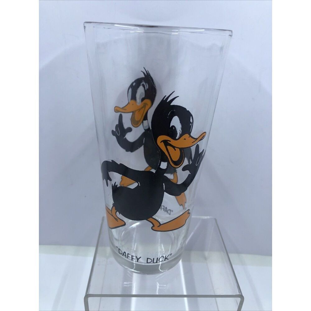 Pepsi Collector Glass Looney Tunes 1973  DAFFY DUCK Vintage